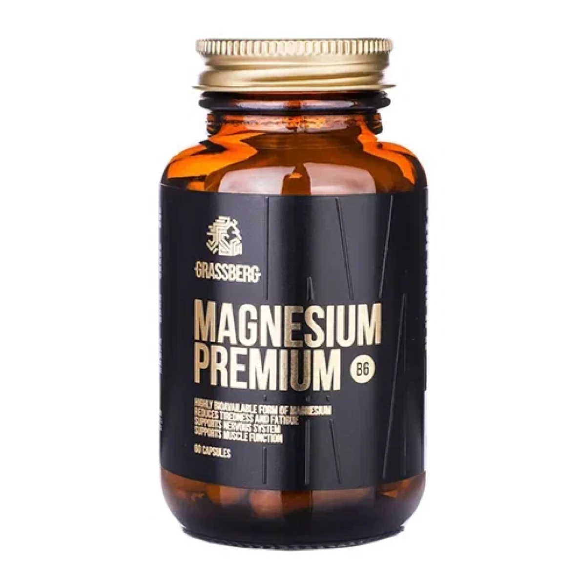 Magnesium Premium B6 Grassberg 60 шт.