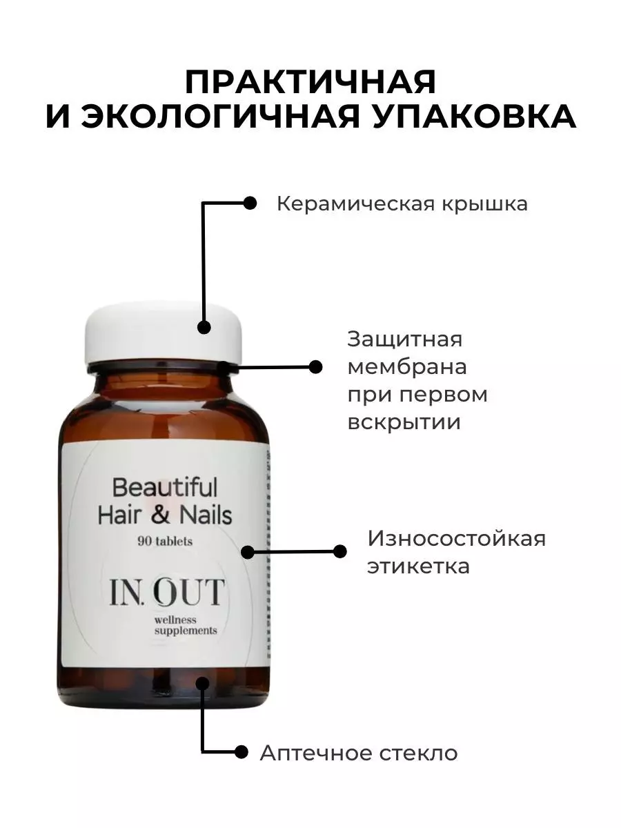 Витаминно-минеральный комплекс Beautiful Hair&Nails