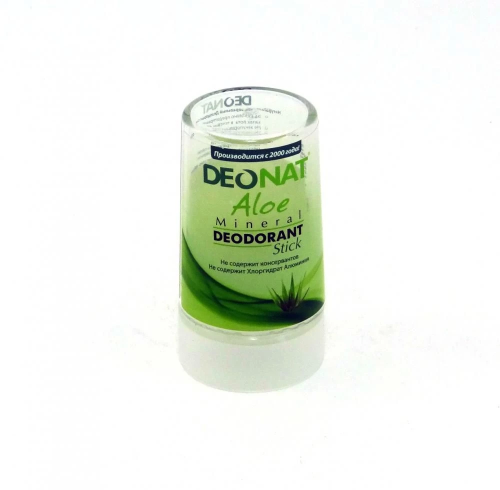 Дезодорант-кристалл с соком Алоэ DeoNat 40 г