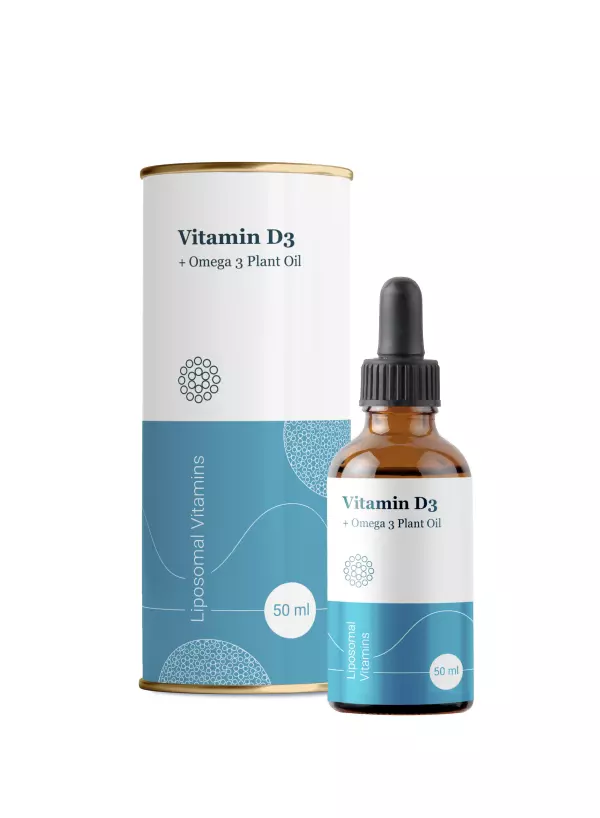 Liposomal Vitamins D3 OMEGA PLANT OIL Липосомальный Витамин D3 флакон 50 мл.