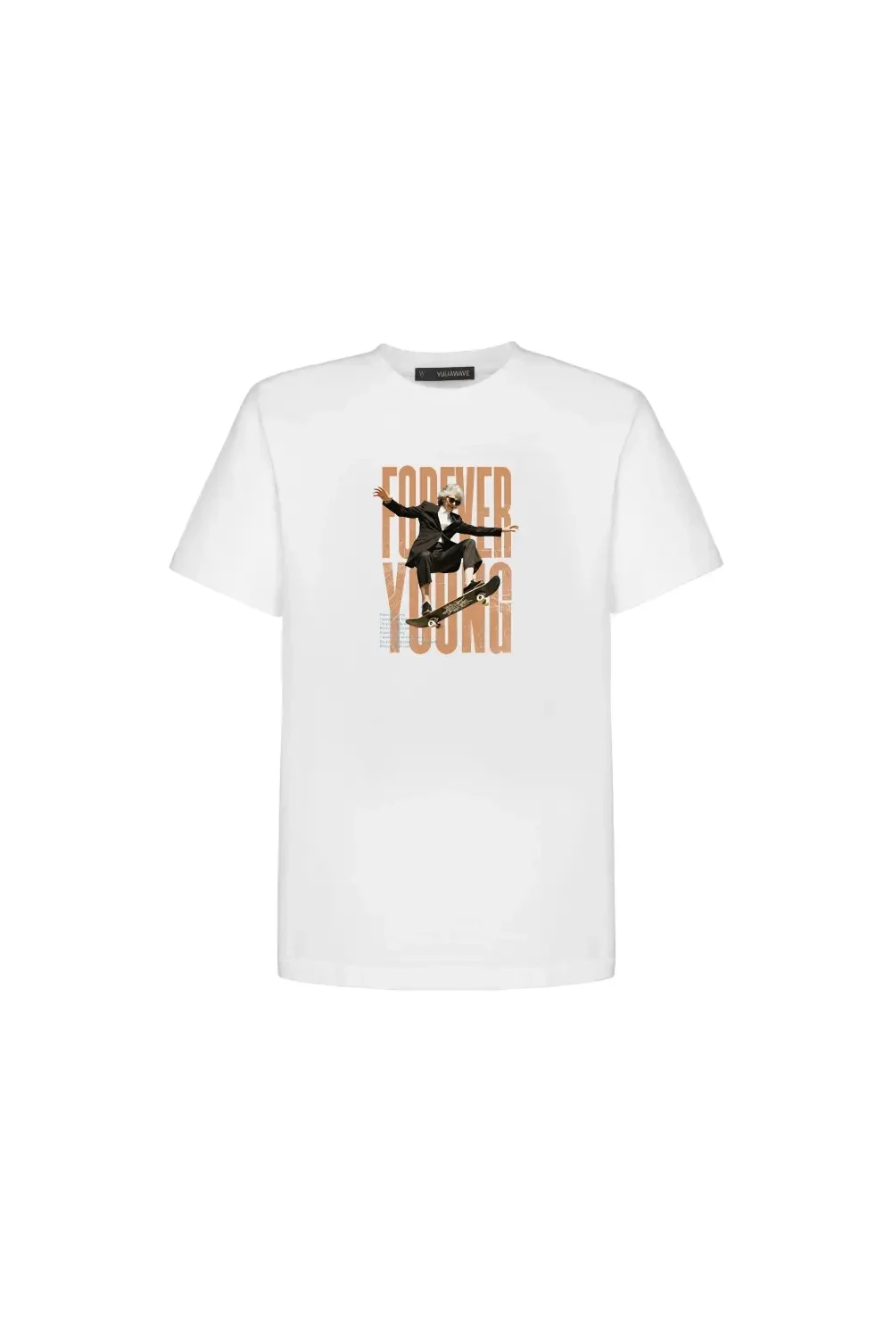 Футболка Forever Young из плотного трикотажа М/L