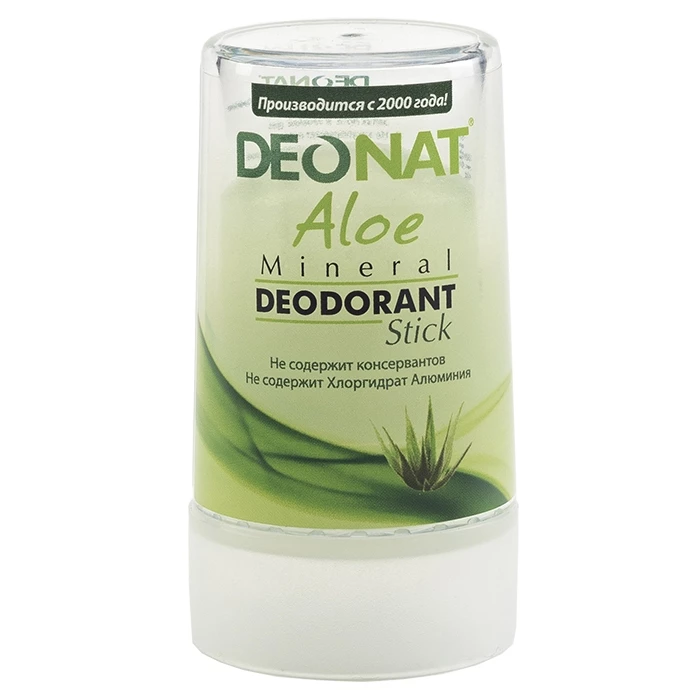 Дезодорант-кристалл с соком Алоэ DeoNat 60 г