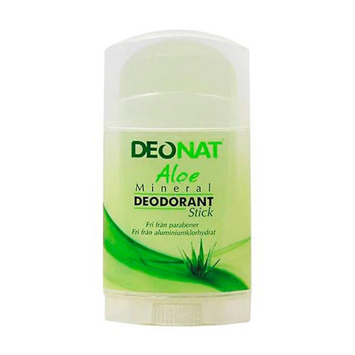Дезодорант-кристалл с травами и соком Алоэ плоский DeoNat 100 г