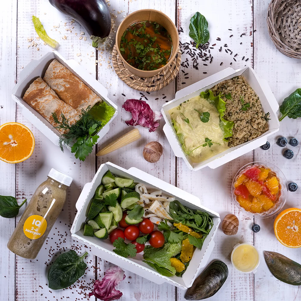 Iq Food. Правильное питание 1200 Ккал