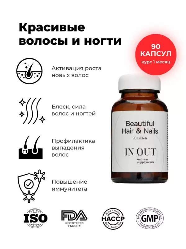 Витаминно-минеральный комплекс Beautiful Hair&Nails