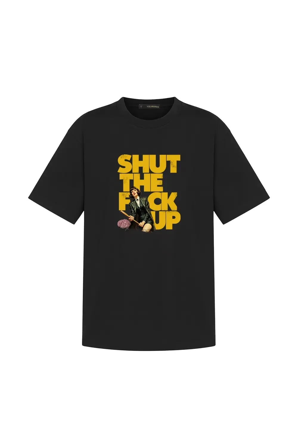 Футболка "SHUT THE" L