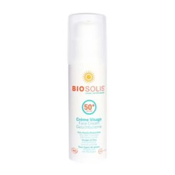 Крем солнцезащитный для лица SPF 50+ BIOSOLIS 50 мл